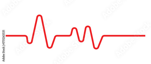 Heartbeat icon, lifeline icon, heartline icon, lifeline heart icon, life line heartbeart icon.