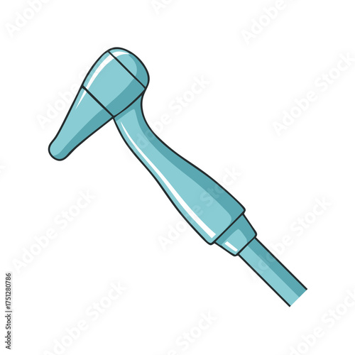 Dental Air Water Syringe Tool for Oral Hygiene Procedures.