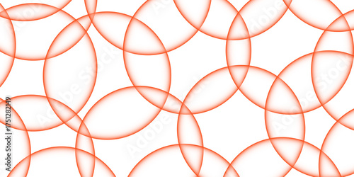 Grid circles for composing decorated. White and golden color technology concept geometric line vector background. Abstract artistic geometric background Gold circles abstract seamless vector pattern.