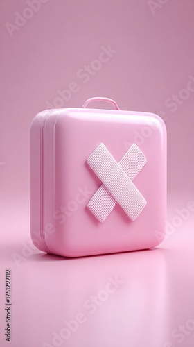 Pink First Aid Kit - Healthcare and Medical Supplies.