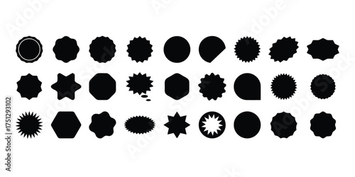 have, starburst, abstract, polygons., others, grid, element, illustration, wavy, silhouette, featuring, variety, forms., shapes, irregular, symbol, collection, white, design, circles, polygon, softer,
