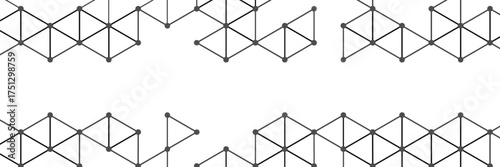 The graphic design element and abstract geometric background with isometric vector blocks for banner template or header