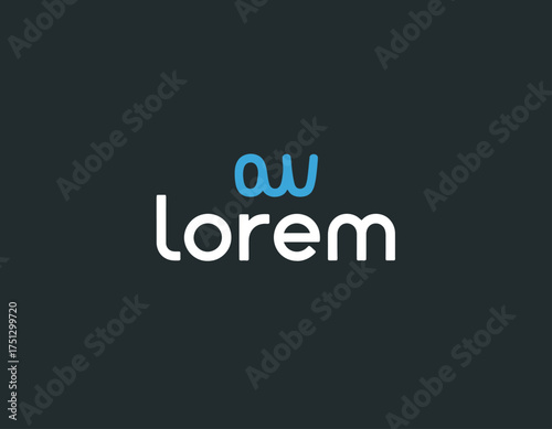 A contemporary logo showcasing a blend of unique typography and vibrant colors, perfect for tech or design-oriented businesses looking to make a statement.