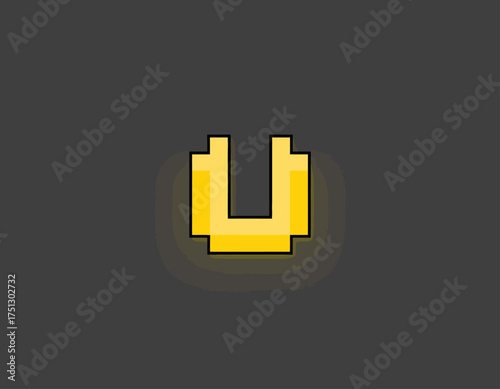 Featuring a minimalistic yellow geometric logo, this image captures the essence of simplicity and elegance suitable for contemporary branding across various industries.