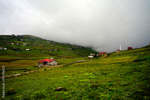 The Black Sea region in eastern Türkiye is famous for its high mountain plateaus, the most popular of which are the Uzungöl and Sultan Murat plateaus.01.08.2025, Trabzon,Türkiye