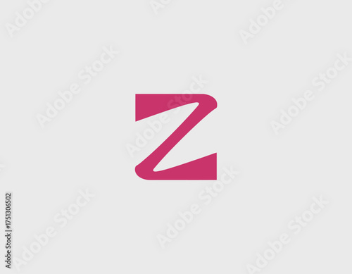 Free Download This image features a stylized letter Z in a vibrant pink hue, showcasing a modern twist that captures attention and stands out for branding or logos. - GFXLoad