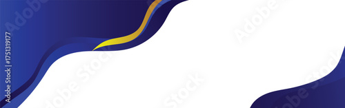 Elegant blue Abstract Wave Background Design for Banner or Web