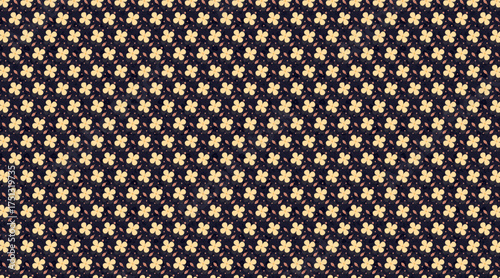 Seamless Flower Pattern | Elegant Floral Background Design for Fabric, Wallpaper, and Branding