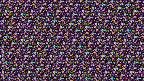 Seamless Flower Pattern | Elegant Floral Background Design for Fabric, Wallpaper, and Branding