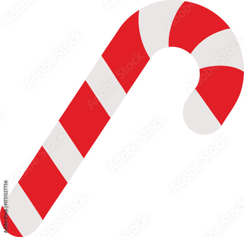 candy cane clip art on transparent background