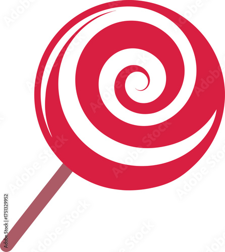 lollipop swirl clip art on transparent background