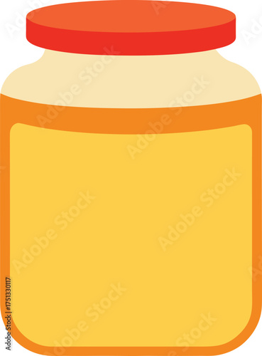 mayonnaise jar clip art on transparent background