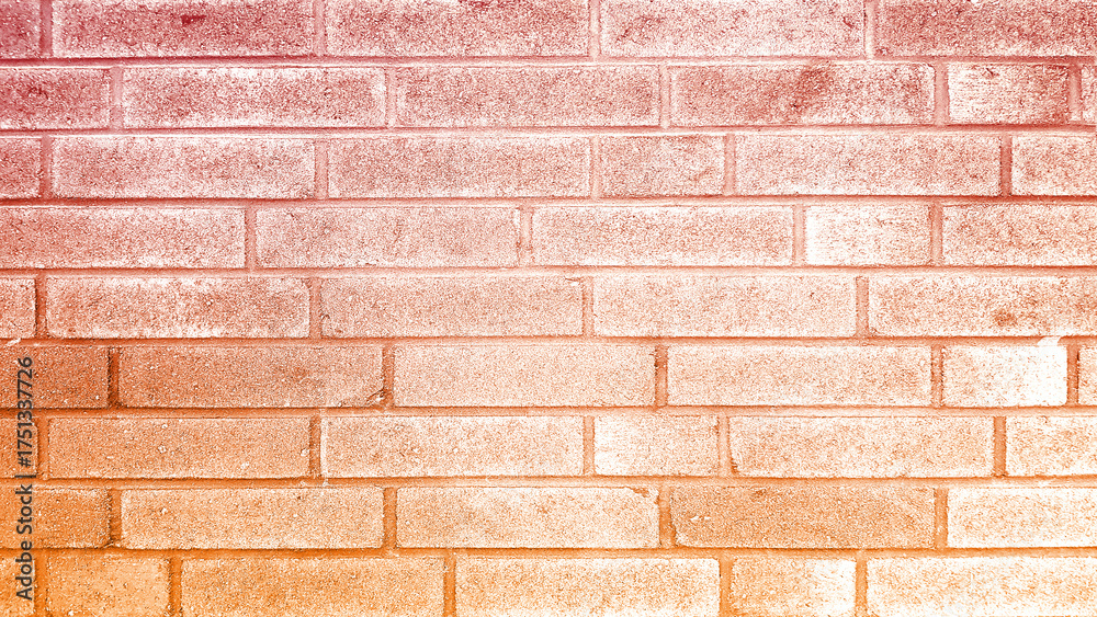 Obraz premium Old brick wall texture of stone blocks closeup for background.