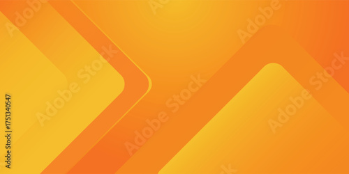 Abstract orange and yellow geometric background. Dynamic shapes composition. Cool background design for posters. Vector illustration eps.10