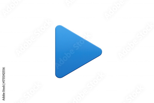 Blue 3d play icon arrow button, starting media content playback, streaming video and audio online Free Download Blue 3d play icon arrow button, starting media content playback, streaming video and audio online - GFXLoad