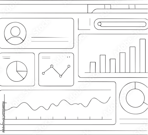 set of graphs and charts