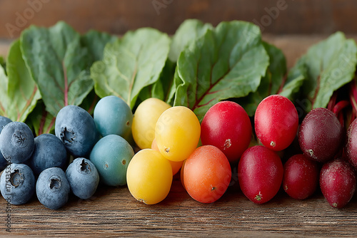 Blueberries scattered on a white surface with soft shadows.