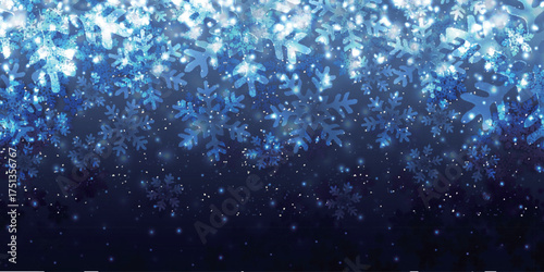 雪　クリスマス　冬　光　背景	