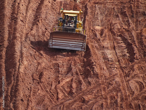 A working quarry in staffordshire