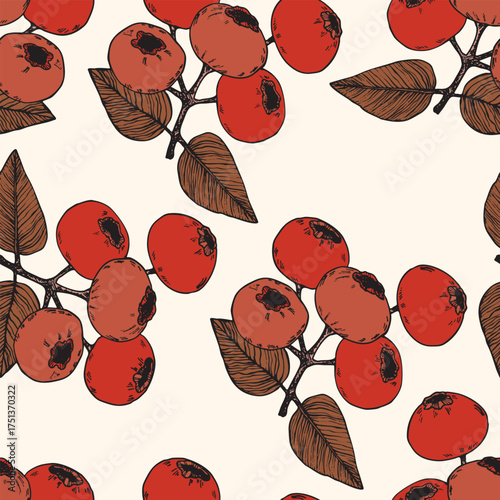 Seamless pattern with blueberry. Natural fresh ripe tasty blueberries. Vector illustration for background, packaging, textile, fabric and various other designs. Food concept.