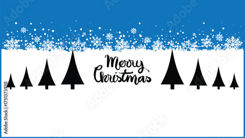 Merry christmas Background Vector illustration