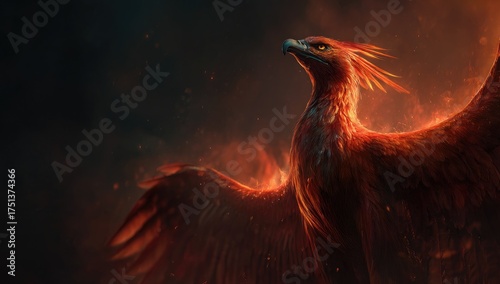 Fiery Phoenix rising