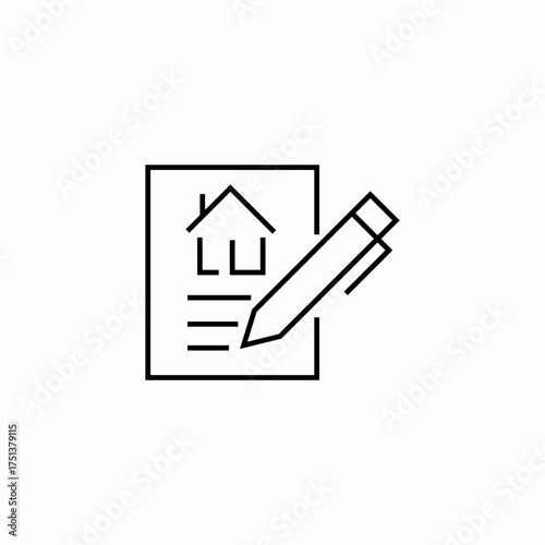 house leash icon sign vector