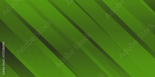 Red diagonal geometric shape with halftone. Modern fiber textured vector