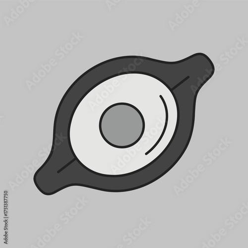 Traditional Georgian Khachapuri Bread Icon