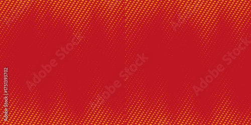 Gradient halftone background, pop art design. Colorful comic pattern. Yellow halftone texture.