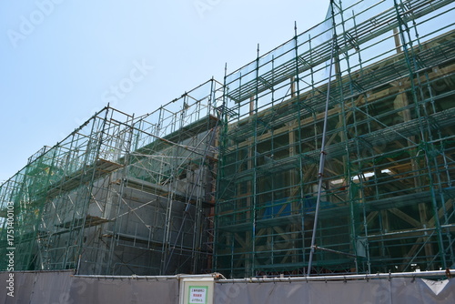 Wallpaper Mural 施工中の建設工事現場 Torontodigital.ca