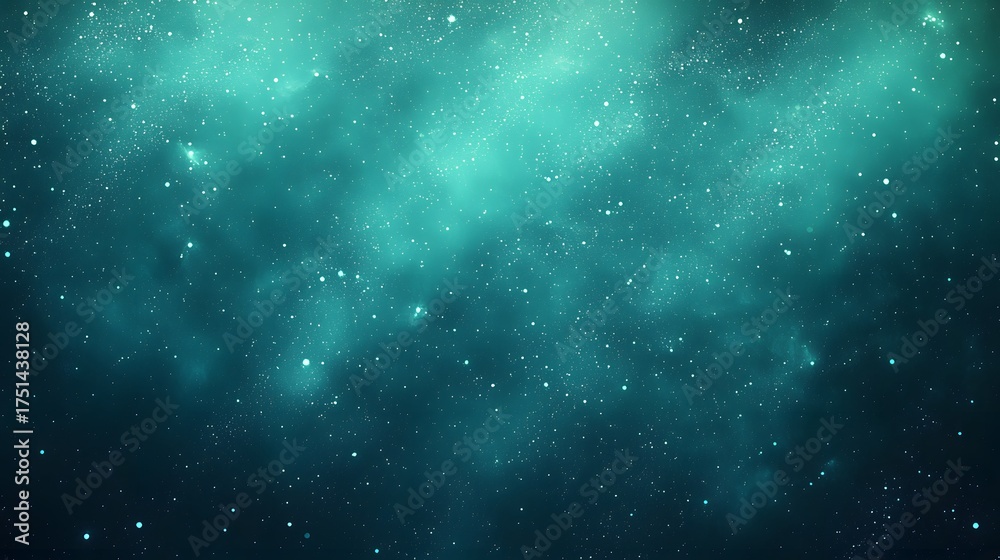 Fototapeta premium Stunning Teal and Blue Gradient Background with Grainy Texture