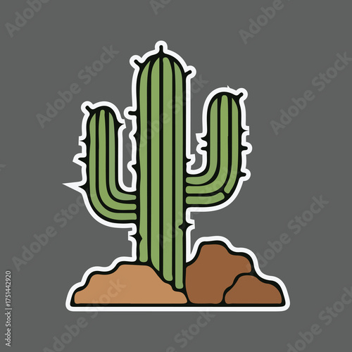Desert Cactus Icon