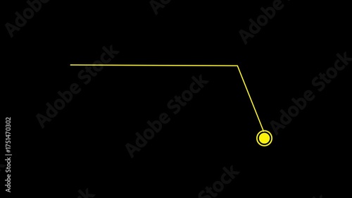 HUD call out elements pack animation on black background. Call Out on black background Simple HUD elements frame lines call-out animation