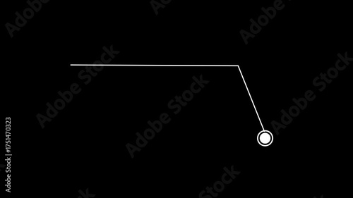 HUD call out elements pack animation on black background. Call Out on black background Simple HUD elements frame lines call-out animation