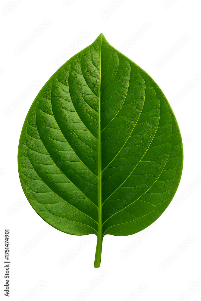 Obraz premium Green Leaf Transparency High quality Realistic image.