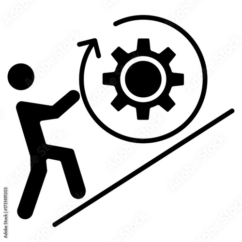 Effort Glyph Icon