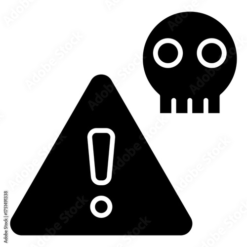 Danger Glyph Icon