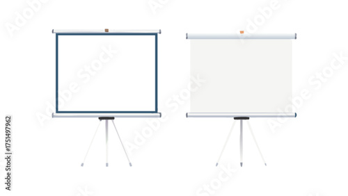 Presentation screen projector screen portable projector screen for business and education use case scenario