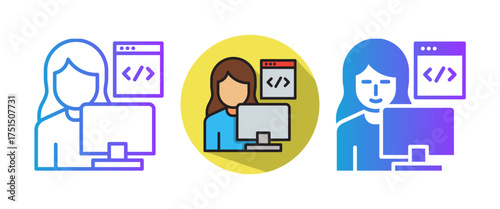 Progammer multiple icon