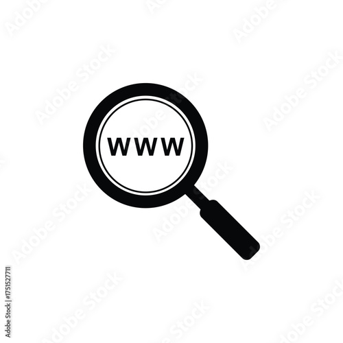Vector logo icons related to internet networks. Websites, www illustration sign collection, website URL vectors, and internet http address concepts.