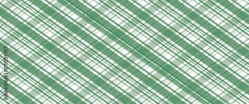 Vintage green candy cane stripes Christmas holiday Vector Pattern. Retro french horizontal ticking stripes green white seamless pattern.vector Eps10