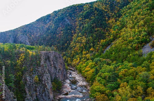 mountain landscape in autumn