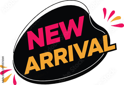 The Energetic Arrival Sticker