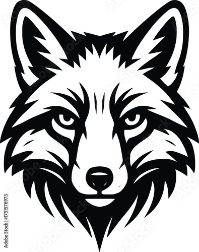 fox vector illustration for logo