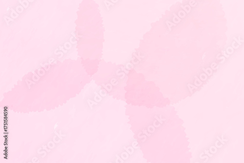シンプルなピンク色の水彩風和風抽象背景デザイン	
