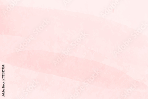 シンプルなピンク色の水彩風和風抽象背景デザイン

