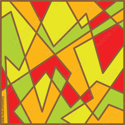 cheerful colored background