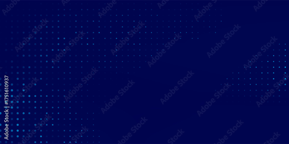 Obraz premium Blue background transparant dot flow modern abstract. Random nice vector illustrations pattern design