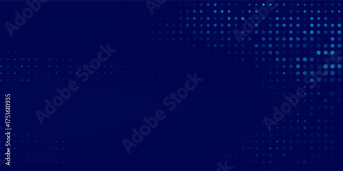 Blue background transparant dot flow modern abstract. Random nice vector illustrations pattern design soft letter